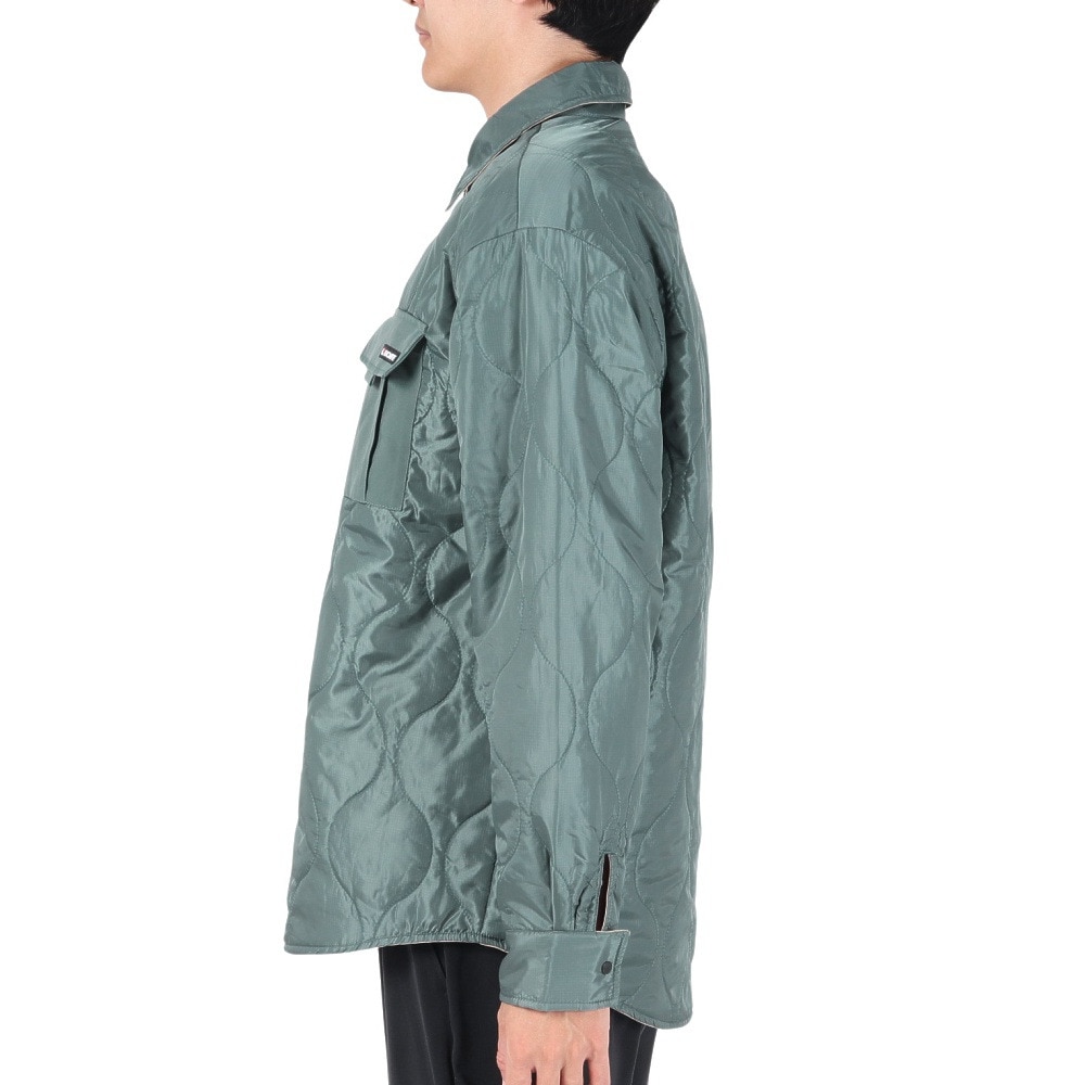 ボンファイア（Bonfire）（メンズ）BLAZE QUILTED シャツジャケット 50BNF3FEG2283 GRN