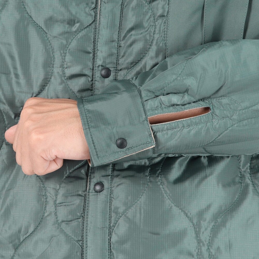 ボンファイア（Bonfire）（メンズ）BLAZE QUILTED シャツジャケット 50BNF3FEG2283 GRN