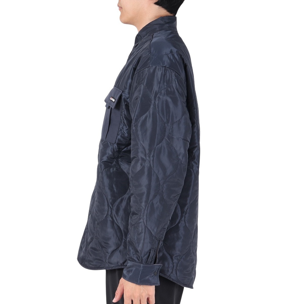 ボンファイア（Bonfire）（メンズ）BLAZE QUILTED シャツジャケット 50BNF3FEG2283 NVY