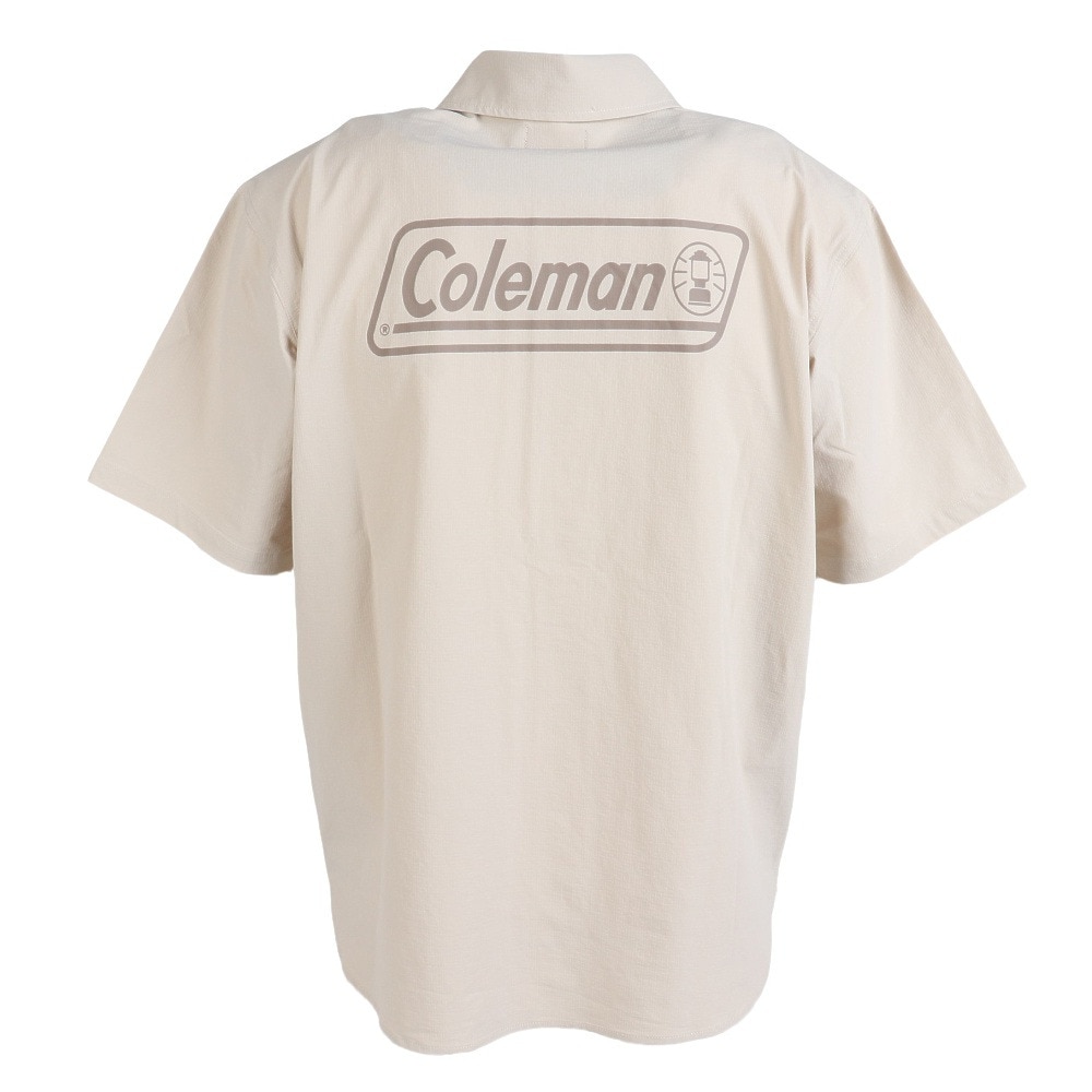 コールマン（Coleman）（メンズ）バイカラーシャツ X9432A BEG