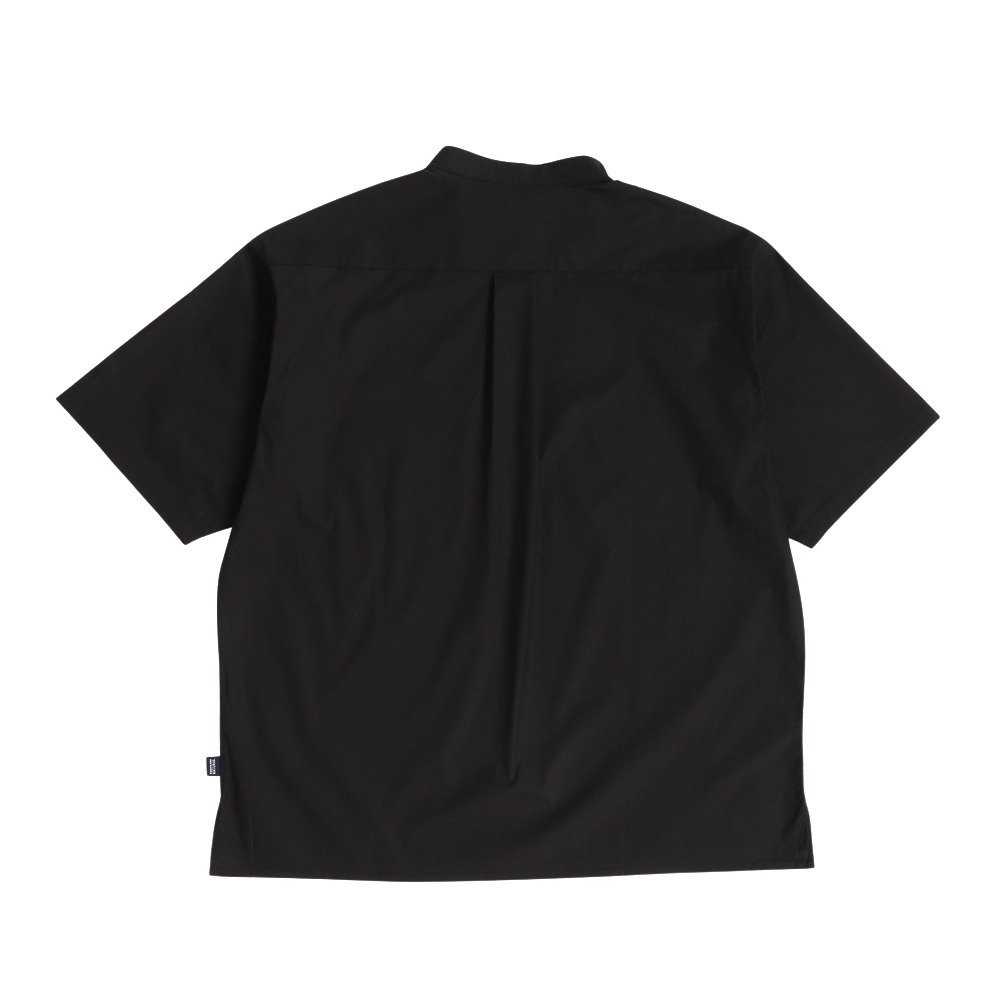 フットマーク（FOOTMARK）（メンズ）半袖シャツ ノーカラーシャツ 3100526-09 冷感 はっ水 UVカット