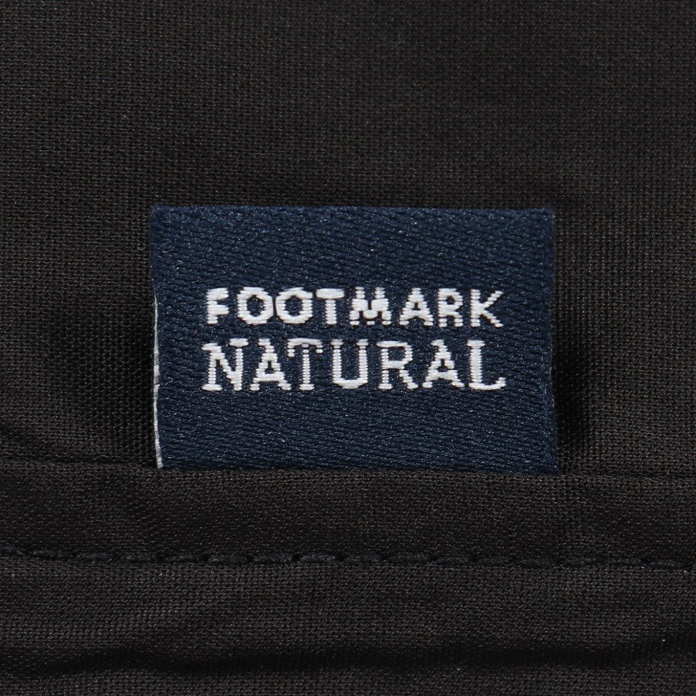 フットマーク（FOOTMARK）（メンズ）半袖シャツ ノーカラーシャツ 3100526-09 冷感 はっ水 UVカット