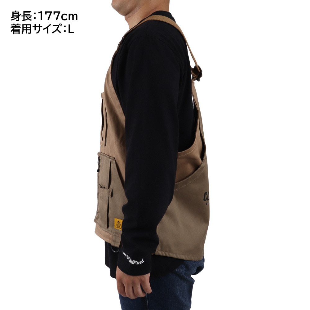 ボンファイア（Bonfire）（メンズ）BURN SHELD WPKT VEST 50BNF1FEG2188 KHK