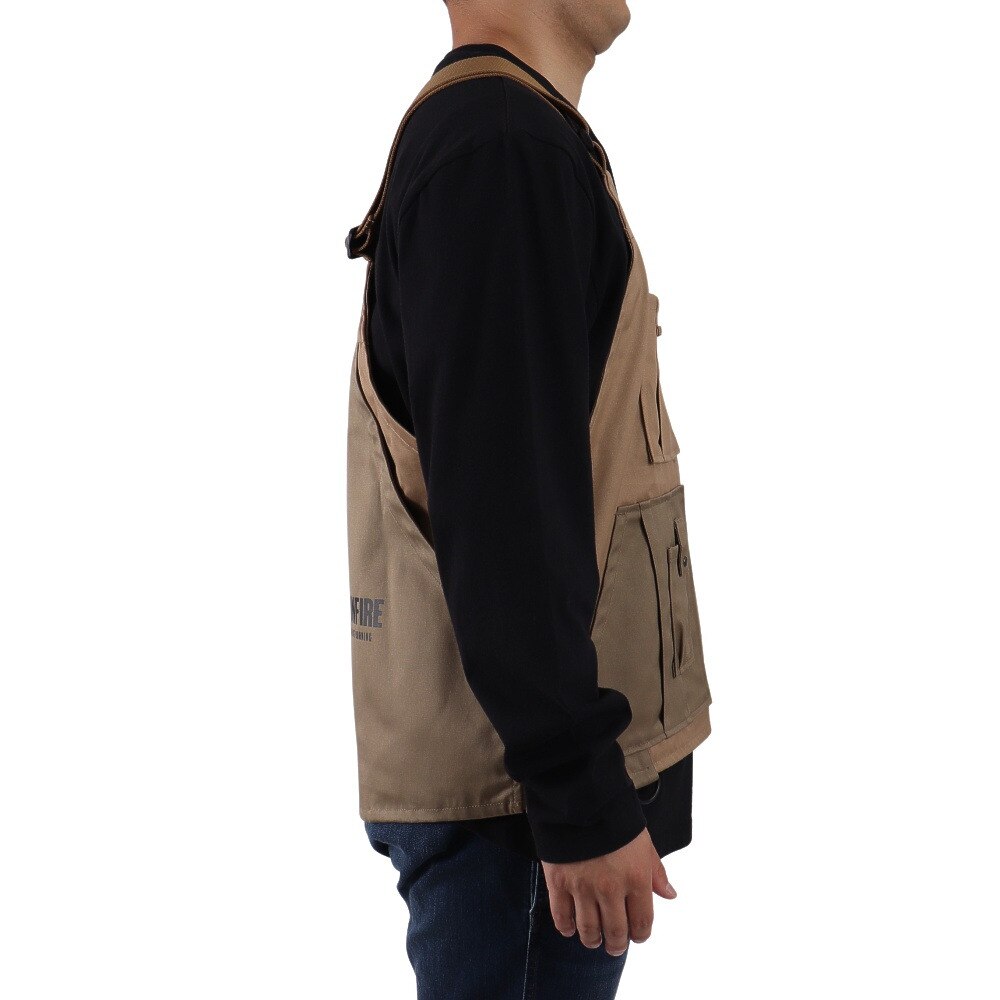ボンファイア（Bonfire）（メンズ）BURN SHELD WPKT VEST 50BNF1FEG2188 KHK