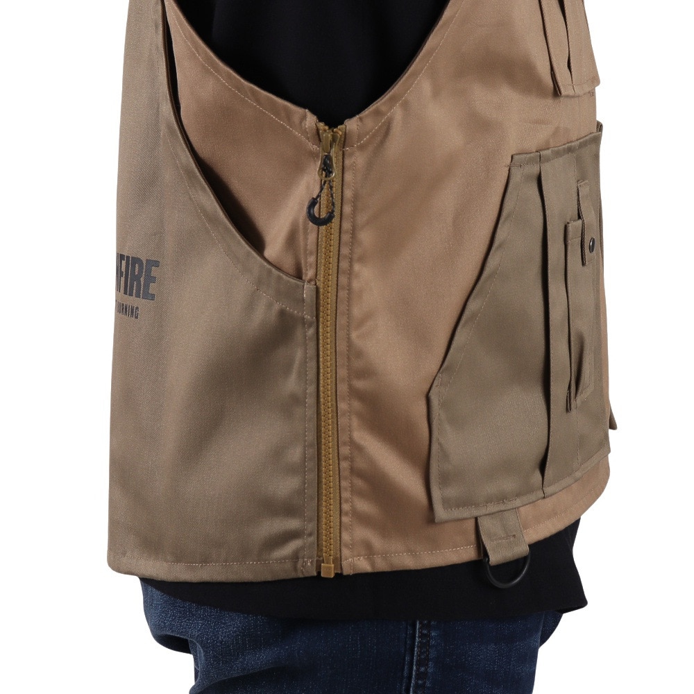 ボンファイア（Bonfire）（メンズ）BURN SHELD WPKT VEST 50BNF1FEG2188 KHK