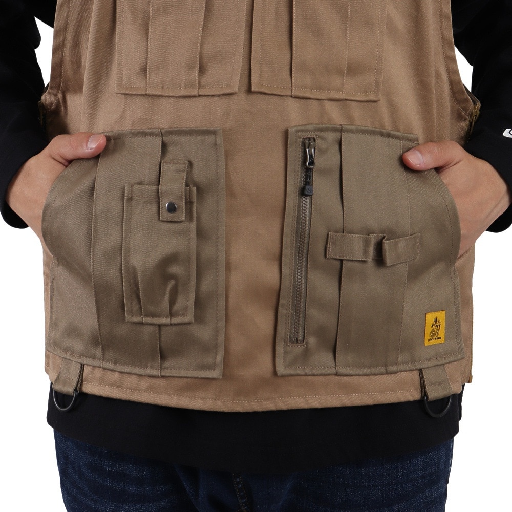 ボンファイア（Bonfire）（メンズ）BURN SHELD WPKT VEST 50BNF1FEG2188 KHK
