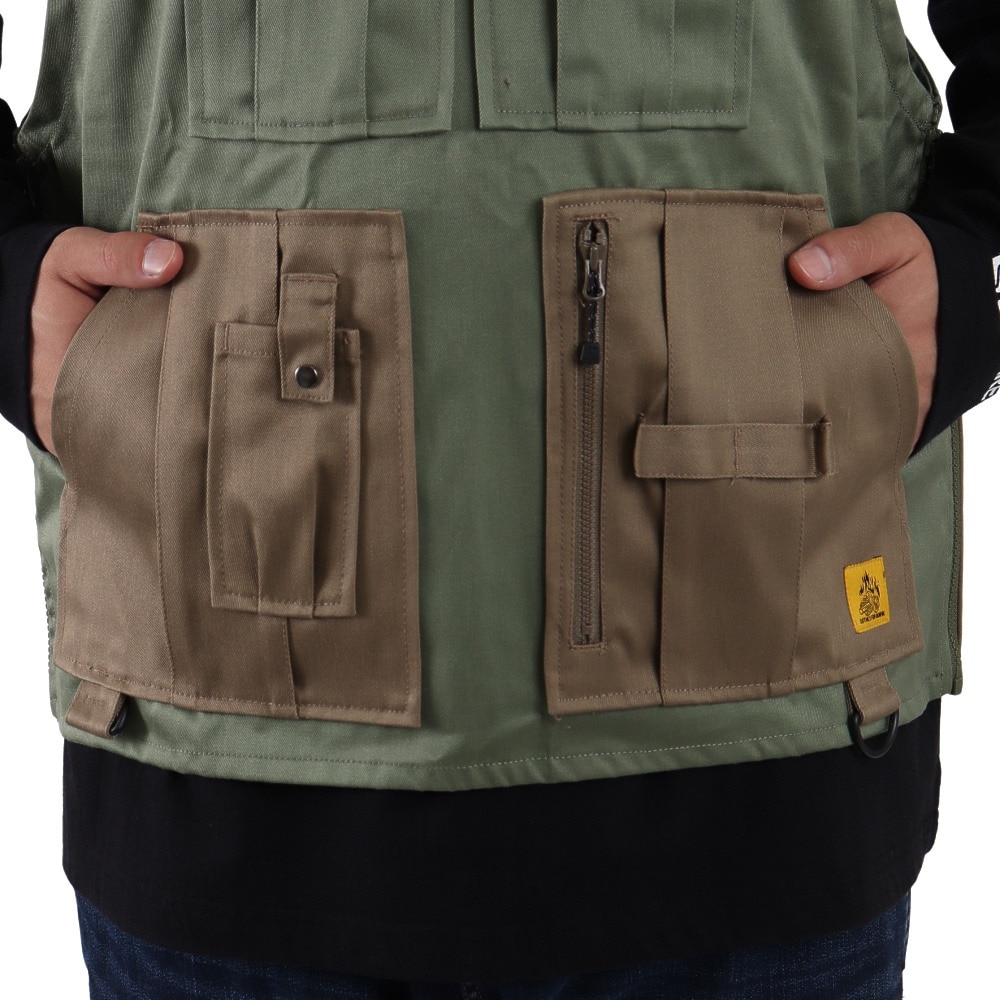 ボンファイア（Bonfire）（メンズ）BURN SHELD WPKT VEST 50BNF1FEG2188 OLV