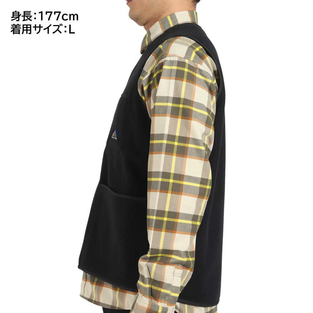 ニューバランス（new balance）（メンズ）MT1996 3レイヤークラシックフリースベスト JMTL2061BK