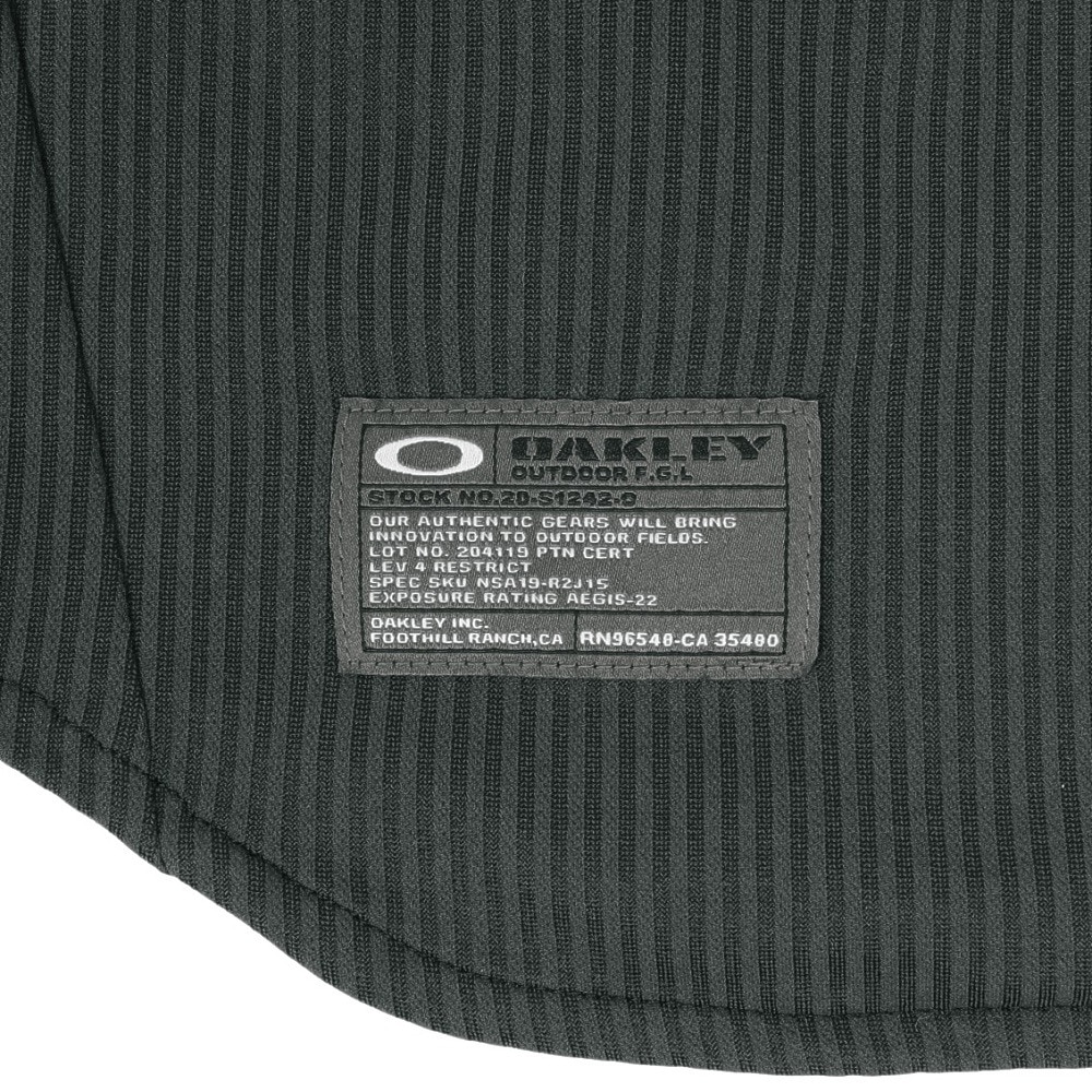 オークリー（OAKLEY）（メンズ）長袖 シャツ FGL FUEL LS SHIRTS 5.7 FOA408129-01N 撥水 UVカット