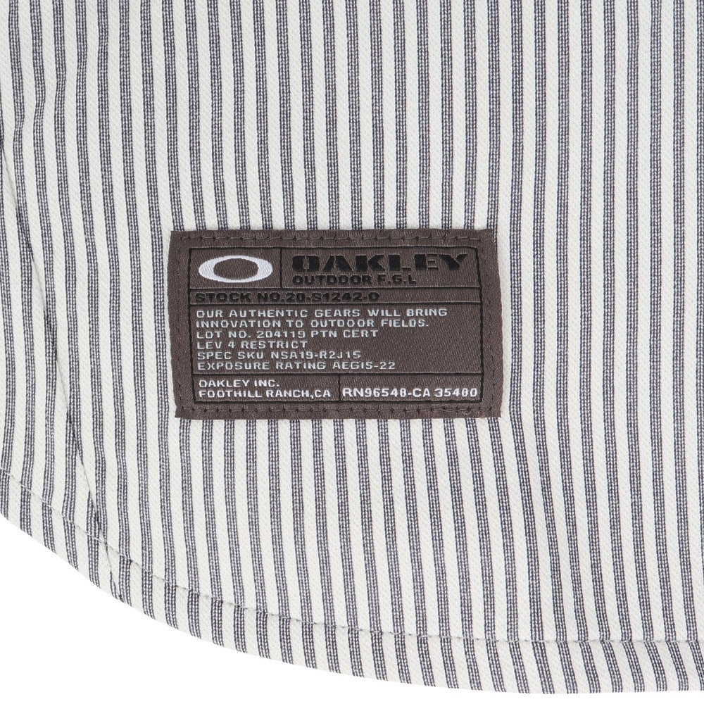オークリー（OAKLEY）（メンズ）長袖 シャツ FGL FUEL LS SHIRTS 5.7 FOA408129-10R 撥水 UVカット