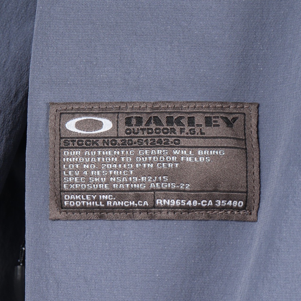 オークリー（OAKLEY）（メンズ）トップス カジュアル プルオーバー FGL FALL OUT PULLOVER 5.7 FOA408215-62C 撥水 UVカット