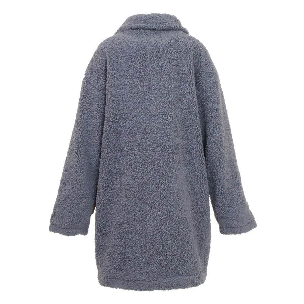 パワー・トゥ・ザ・ピープル（POWER TO THE PEOPLE）（レディース）ボアコート プードルボア BIG カラーコート 1901004-67 BLG ブルーグレー