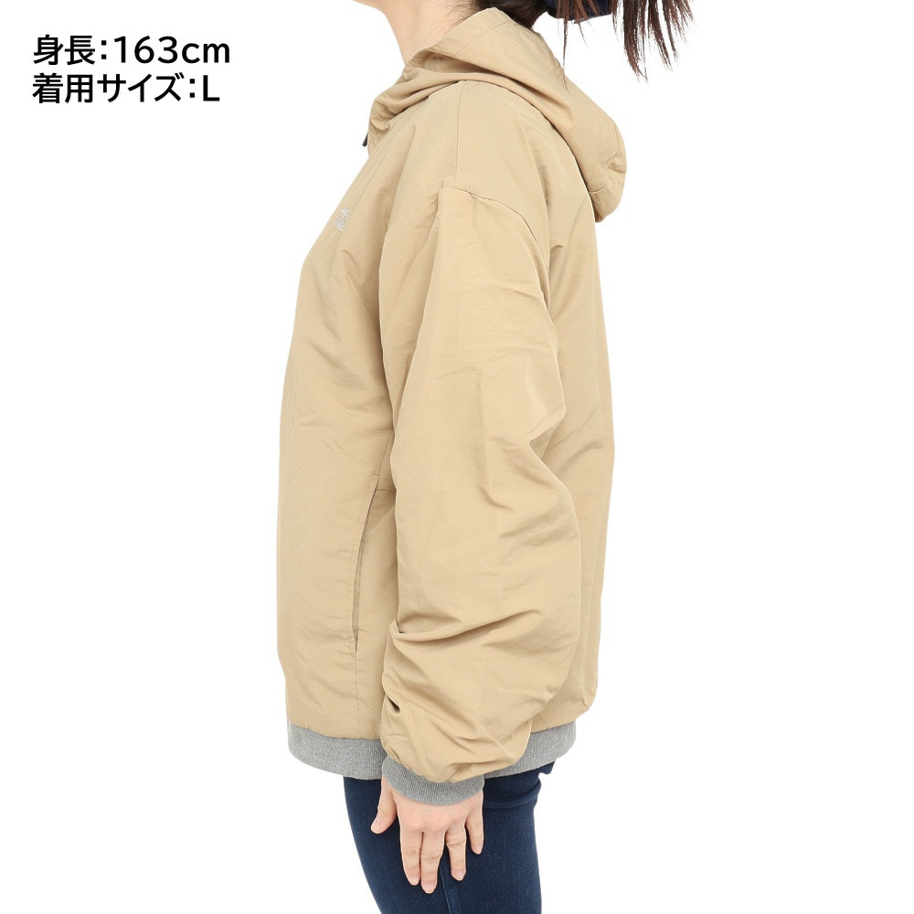 クリフメイヤー（KRIFF MAYER）（レディース）春 アウター ライトアウター ひっくりライトジャケット 2233504L-20:BEIGE ベージュ リバーシブル 2WAY 軽量