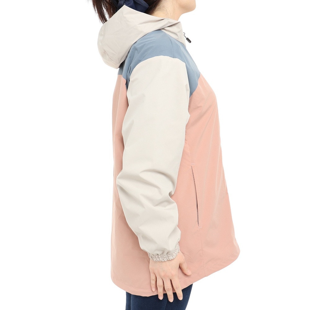 クリフメイヤー（KRIFF MAYER）（レディース）アウター ライト 花粉ドロップアクティブ フードジャケット 2237808L-30 PINK 花粉症 静電ケア