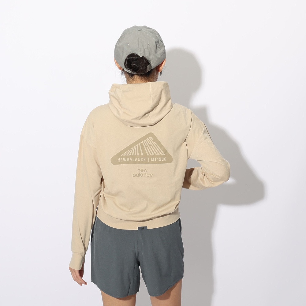 ニューバランス（new balance）（レディース）ラッシュガード 長袖 パーカー フルジップ 速乾 UVカット 紫外線対策 MT1996 AWJ35022INC アウター