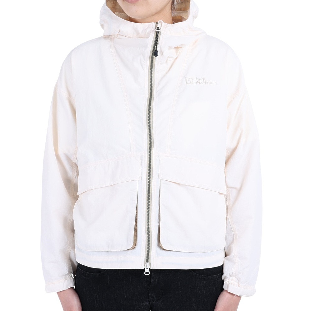 ジャックウルフスキン（JackWolfskin）（レディース）アウター ジャケット JP CLSSC VERSA RP ジャケット 5024563-5152 アイボリー