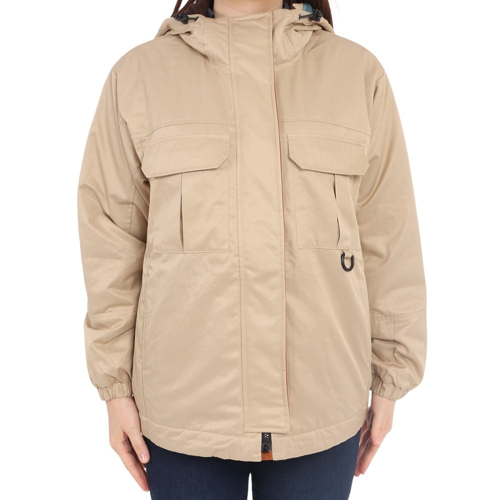 クリフメイヤー（KRIFF MAYER）（レディース）アウター ブルゾン 撥水 中綿 マウンテンジャケット 2325116L-20 BEIGE ベージュ