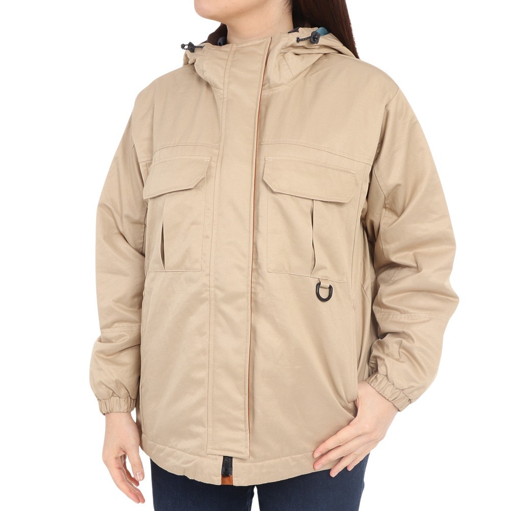 クリフメイヤー（KRIFF MAYER）（レディース）アウター ブルゾン 撥水 中綿 マウンテンジャケット 2325116L-20 BEIGE ベージュ