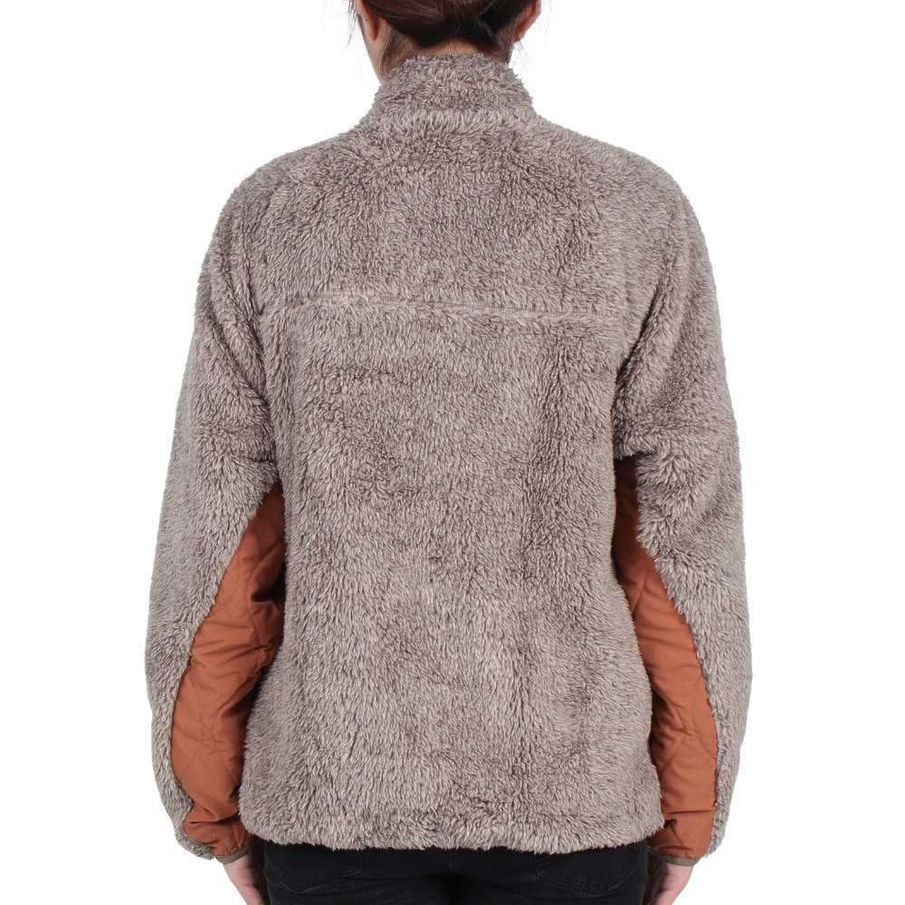 クリフメイヤー（KRIFF MAYER）（レディース）フリースジャケット シャギーボアスタンドネックジャケット 2214405L-15 GRAY グレー アウター