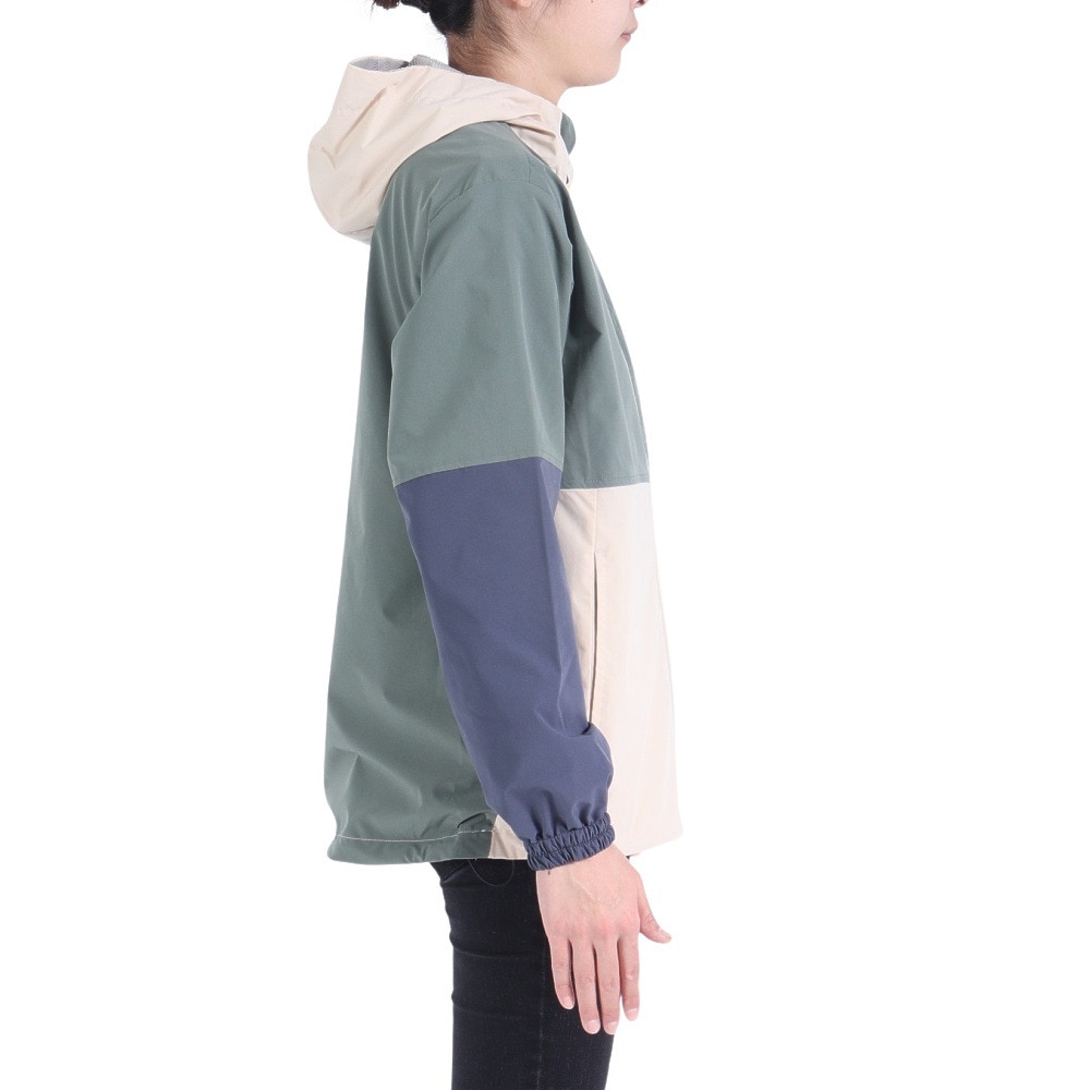 クリフメイヤー（KRIFF MAYER）（レディース）アウター ジャケット 花粉ドロップ アクティブフードジャケット 2337818L-65:GREEN グリーン