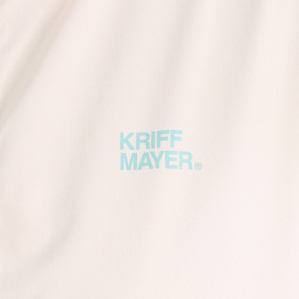 クリフメイヤー（KRIFF MAYER）（レディース）アウター ジャケット 花粉ドロップ アクティブフードジャケット 2337818L-9:NATURAL ホワイト×ピンク