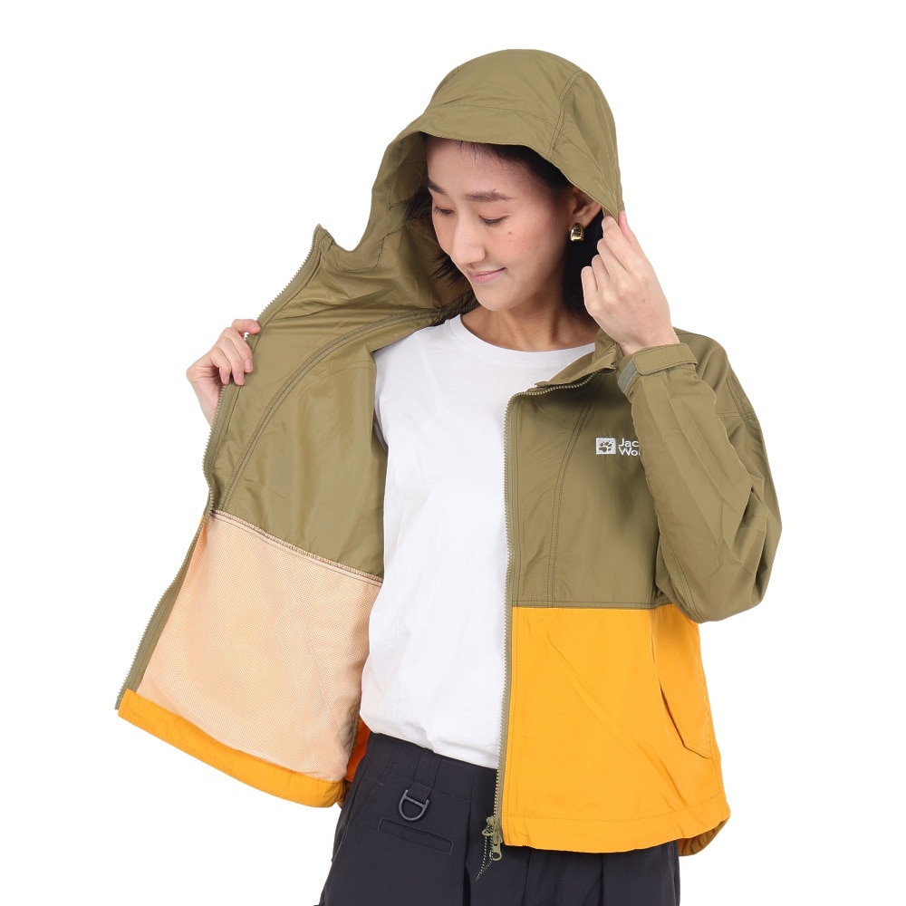 ジャックウルフスキン（JackWolfskin）（レディース）アウター ジャケット CLASSIC VERSA ジャケット 4 5033901-5153 オリーブ