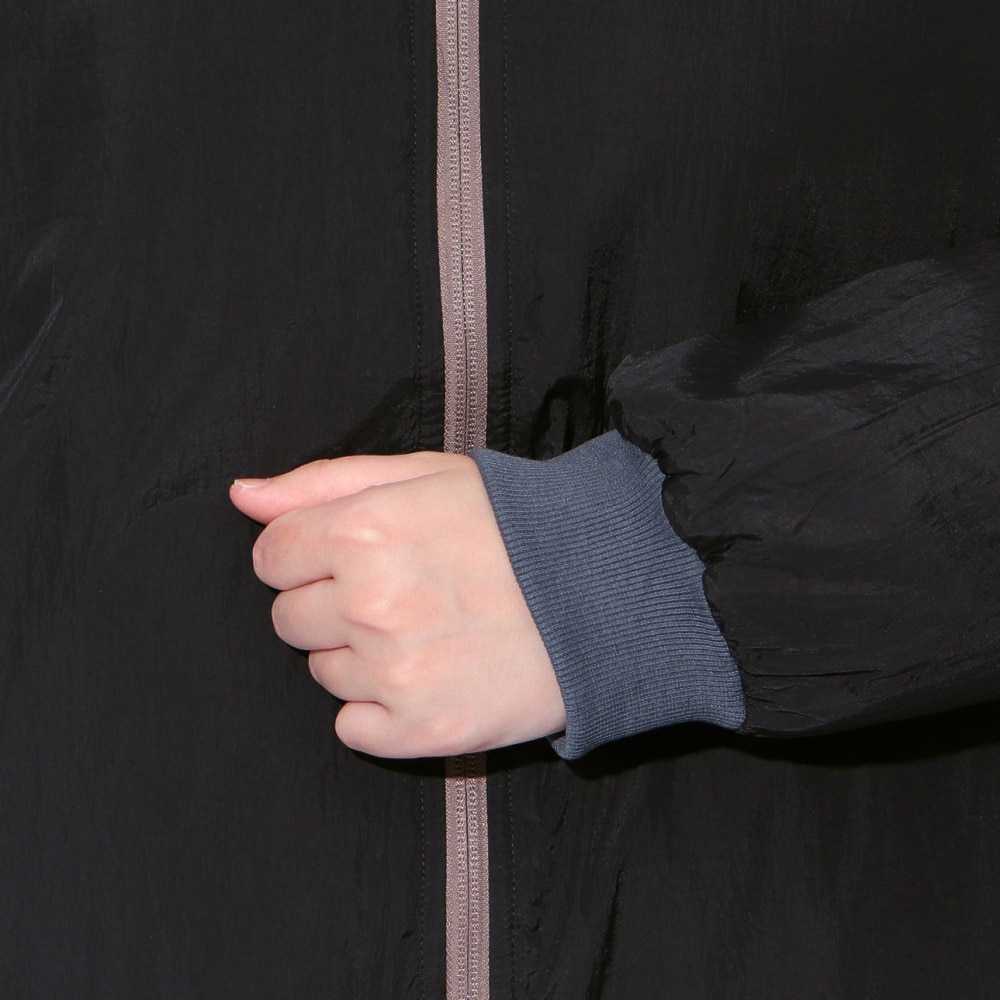 クリフメイヤー（KRIFF MAYER）（レディース）アウター ブルゾン ひっくりジャケット リバーシブル 2414415L 19 BLACK ブラック フリースジャケット