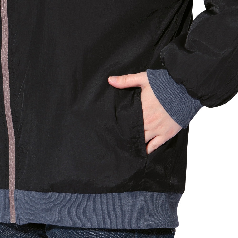 クリフメイヤー（KRIFF MAYER）（レディース）アウター ブルゾン ひっくりジャケット リバーシブル 2414415L 19 BLACK ブラック フリースジャケット