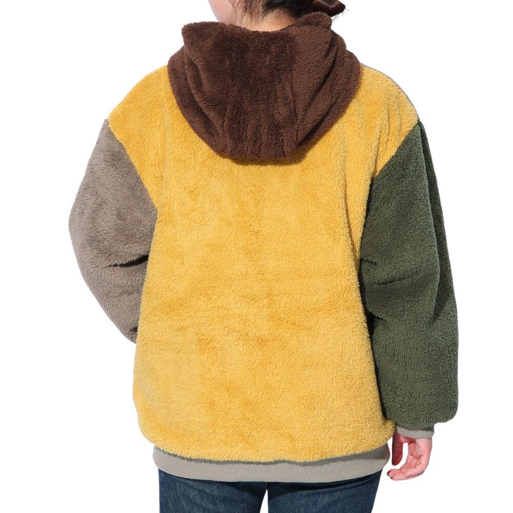 クリフメイヤー（KRIFF MAYER）（レディース）アウター ブルゾン ひっくりジャケット リバーシブル 2414415L 69 KHAKI カーキ フリースジャケット