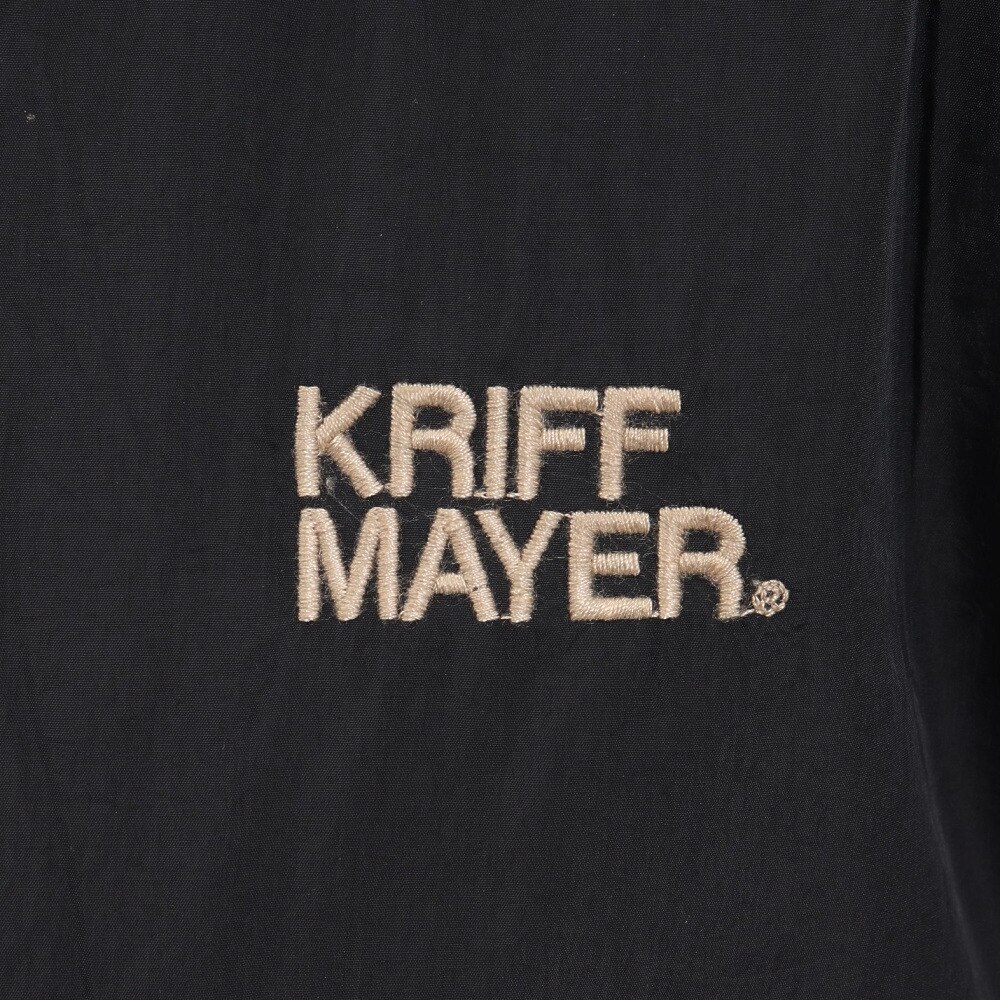 クリフメイヤー（KRIFF MAYER）（レディース）アウター ブルゾン ノーカラーひっくりジャケット リバーシブル 2414416L 19 BLACK ブラック