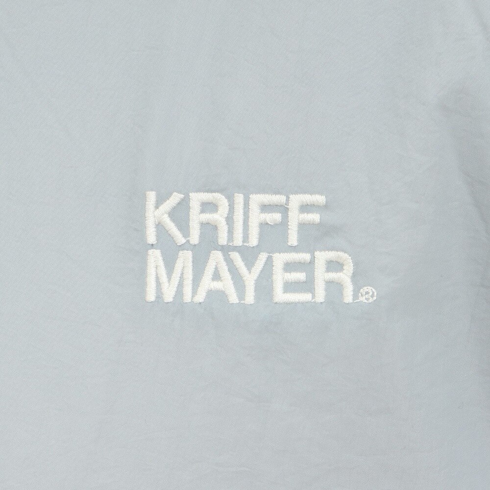 クリフメイヤー（KRIFF MAYER）（レディース）アウター ブルゾン ノーカラーひっくりジャケット リバーシブル 2414416L 90 MULTI-COL マルチカラー