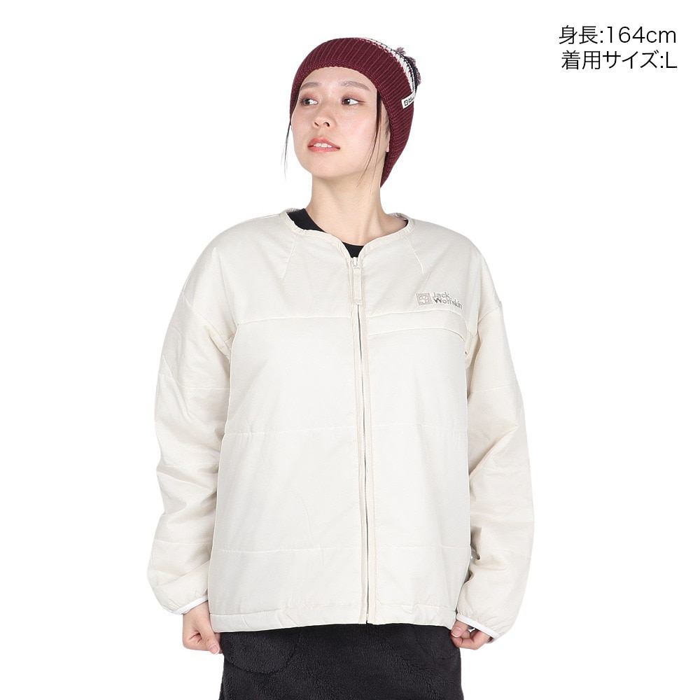 ジャックウルフスキン（JackWolfskin）（レディース）アウター ラウンドネック3D インサートジャケット A63222-A0028
