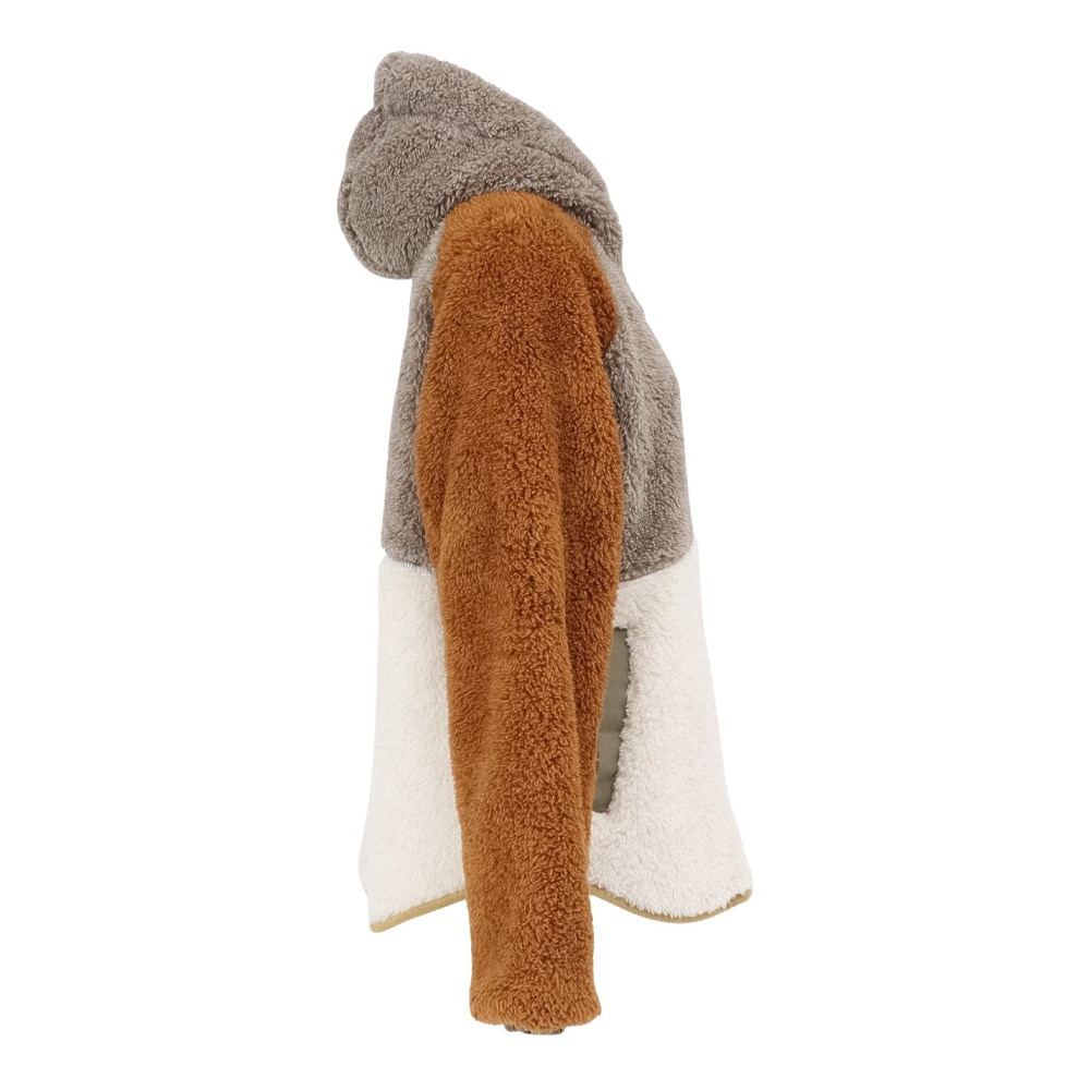 クリフメイヤー(KRIFF MAYER)シャギーボアフードジャケット W2514407:90:MULTI-COL(Lady’s) クリフメイヤー（KRIFF MAYER）（レディース）シャギーボアフード