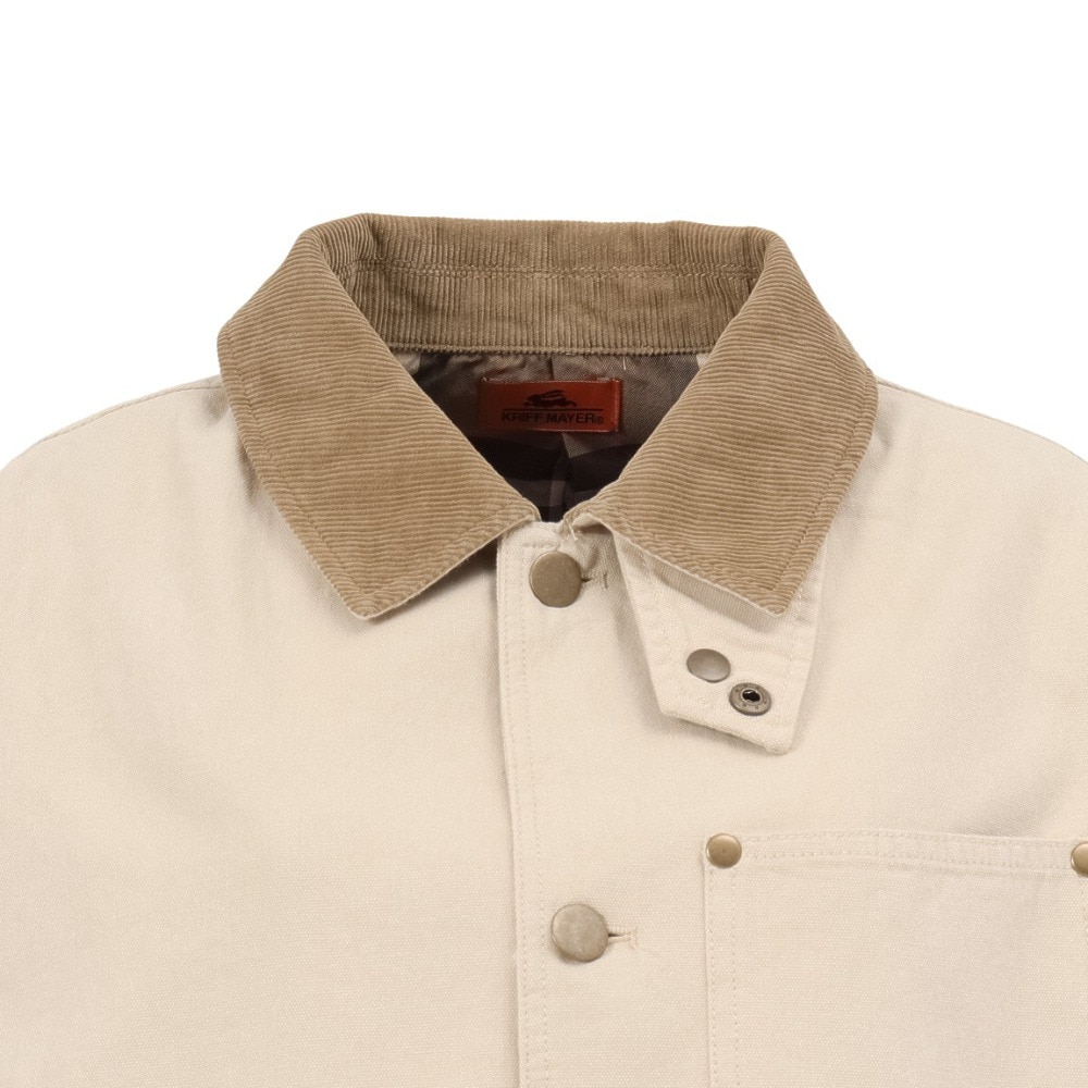 クリフメイヤー(KRIFF MAYER)裏チェックハンティングジャケット W2525118:9:NATURAL(Lady’s) クリフメイヤー（KRIFF MAYER）（レディース）裏チェックハンティング