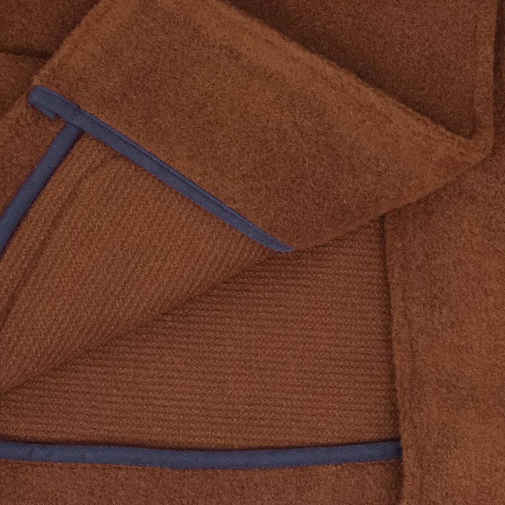 クリフメイヤー（KRIFF MAYER）（レディース）パイルフリースノーカラージャケット W2525121:29:BROWN