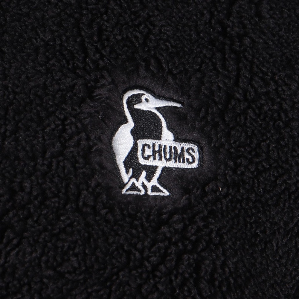 チャムス（CHUMS）（レディース）フリース プルオーバー エルモフリースハリケーントップ CH14-1361-K049 ブラック アウター