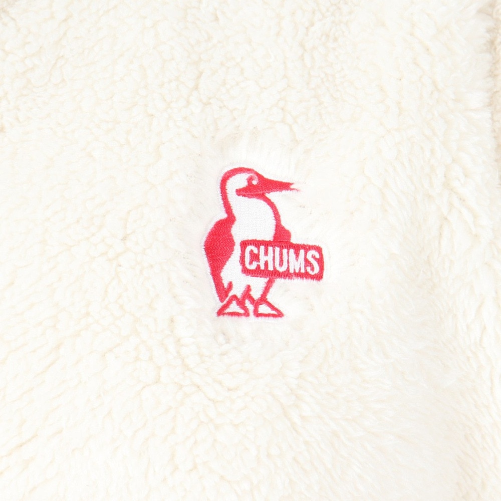 チャムス（CHUMS）（レディース）フリース プルオーバー エルモフリースハリケーントップ CH14-1361-W056 アイボリー アウター