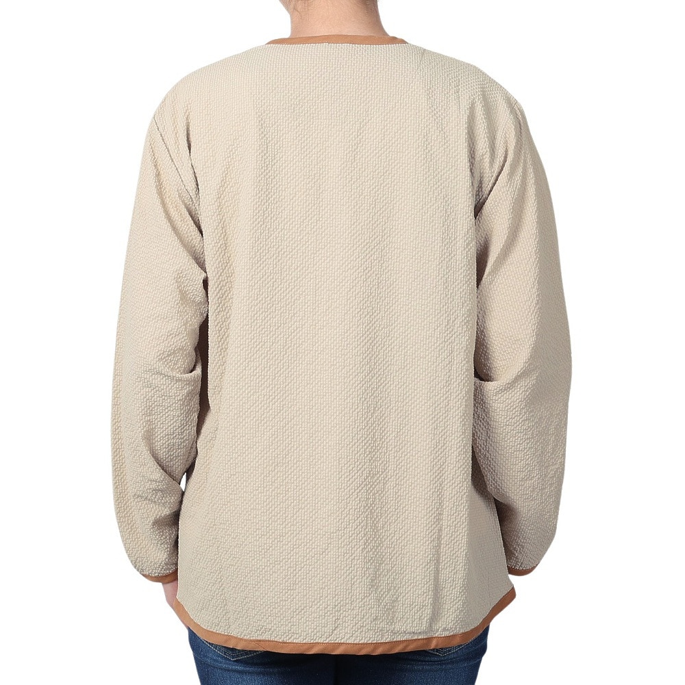 クリフメイヤー（KRIFF MAYER）（レディース）スズシゲ 布帛 カーデ ジャケット 2347822L-20 BEIGE アウター