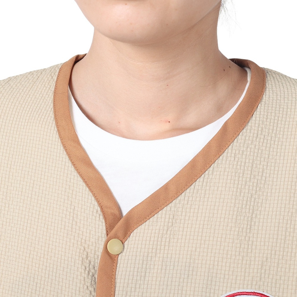 クリフメイヤー（KRIFF MAYER）（レディース）スズシゲ 布帛 カーデ ジャケット 2347822L-20 BEIGE アウター