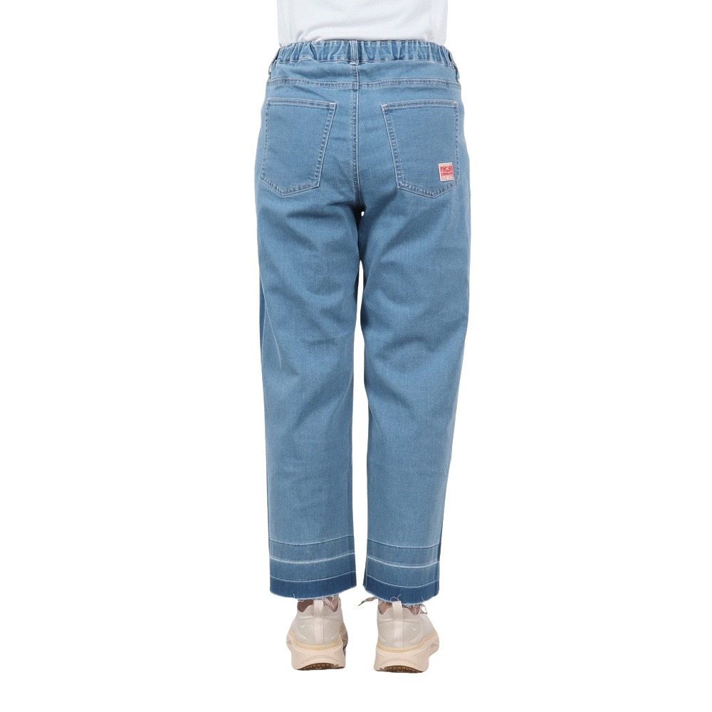 クリフメイヤー（KRIFF MAYER）（レディース）ウォッシュライン デニムパンツ W2444003:73:L/BLUE