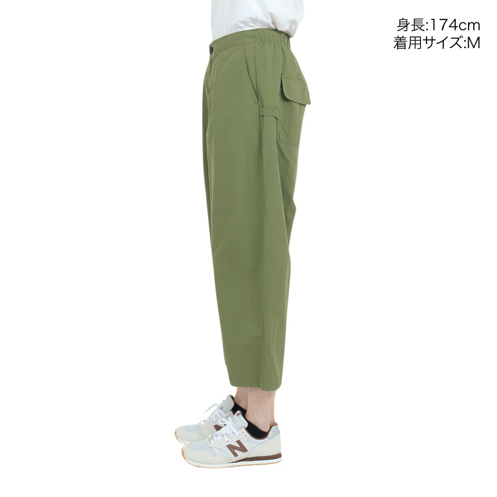 ジャックウルフスキン（JackWolfskin）（レディース）パンツ ボトム JP TROPICAL CBT ワイドパンツ 5027962-5107 オリーブ