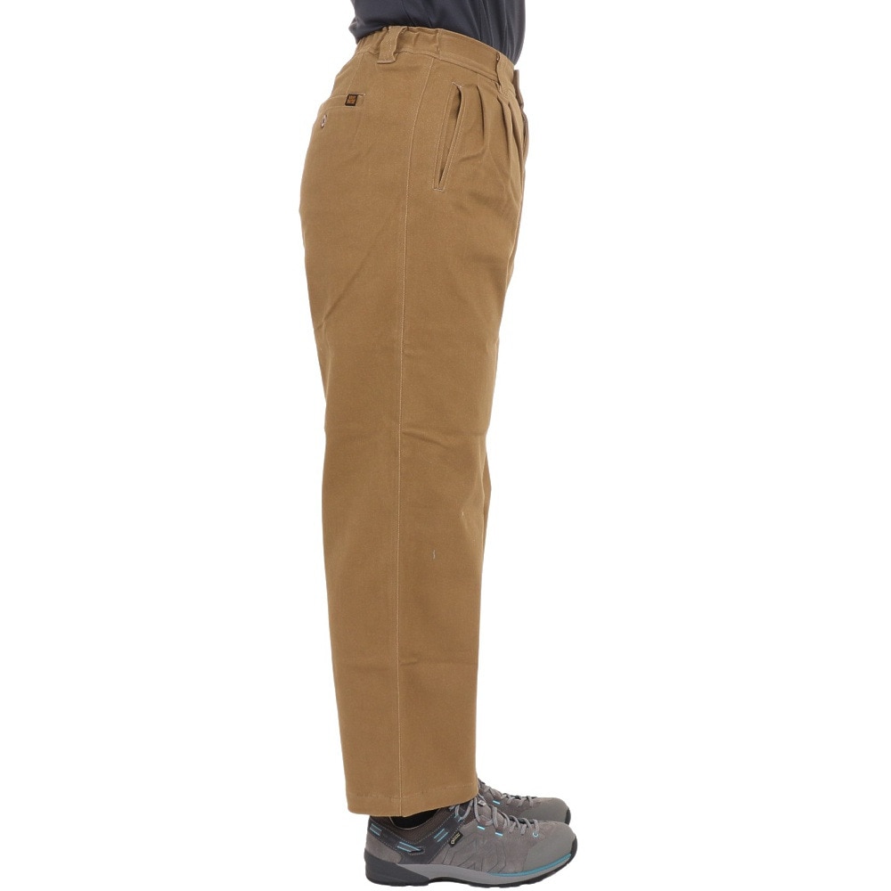クリフメイヤー（KRIFF MAYER）（レディース）パンツ ボトム 起毛タックワイドパンツ 2315119L-20:BEIGE ベージュ