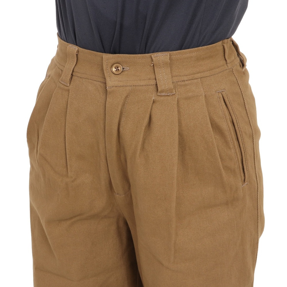 クリフメイヤー（KRIFF MAYER）（レディース）パンツ ボトム 起毛タックワイドパンツ 2315119L-20:BEIGE ベージュ
