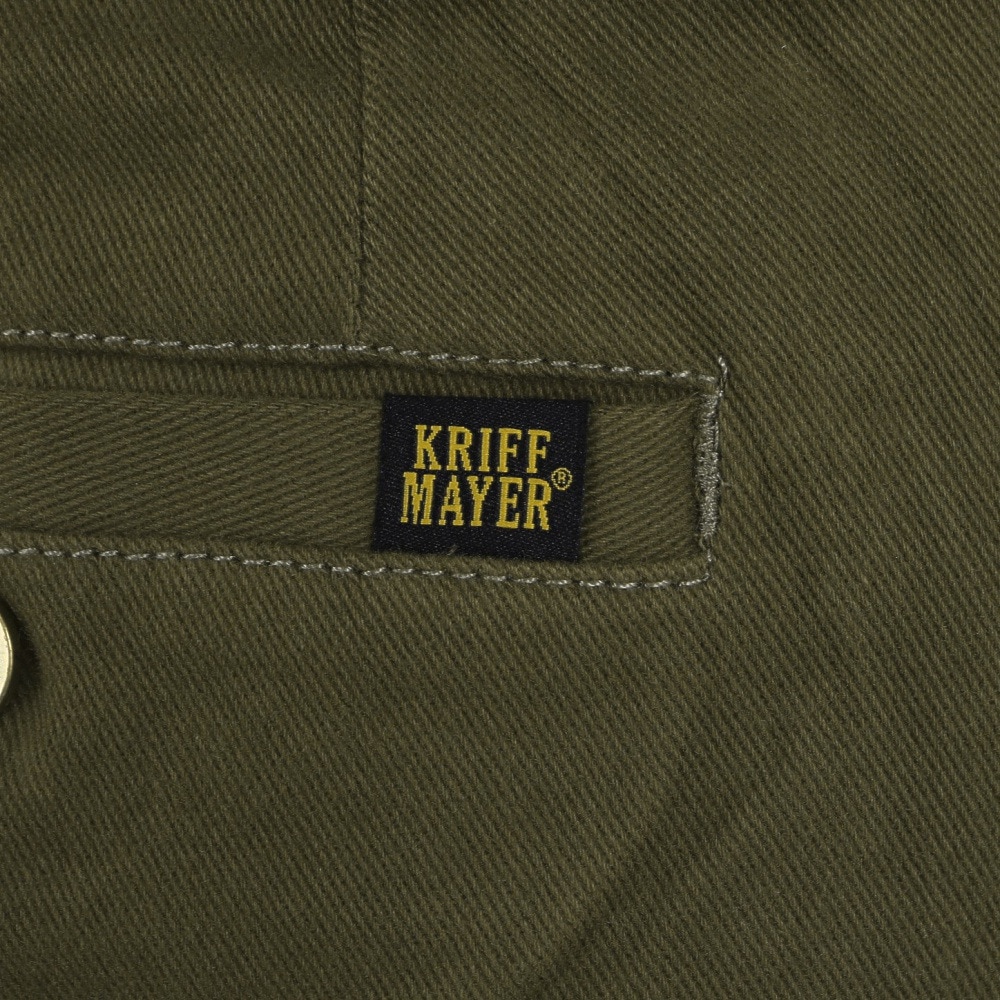 クリフメイヤー（KRIFF MAYER）（レディース）パンツ ボトム 起毛タックワイドパンツ 2315119L-69:KHAKI カーキ