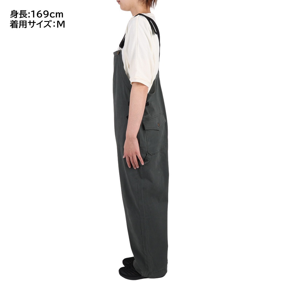 クリフメイヤー（KRIFF MAYER）（レディース）パンツ デッキオーバーオール 2245117-17:CHARCOAL チャコールグレー