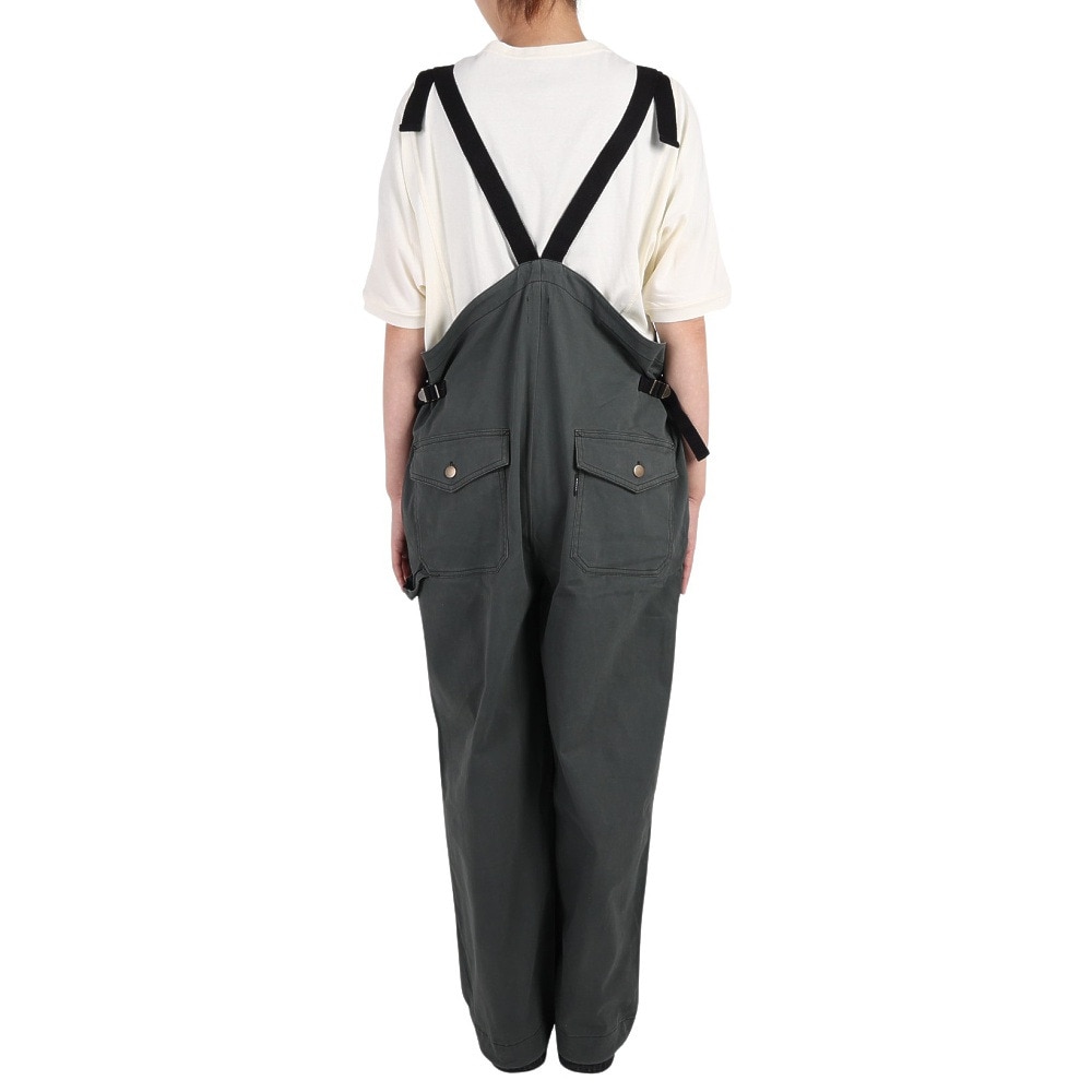 クリフメイヤー（KRIFF MAYER）（レディース）パンツ デッキオーバーオール 2245117-17:CHARCOAL チャコールグレー