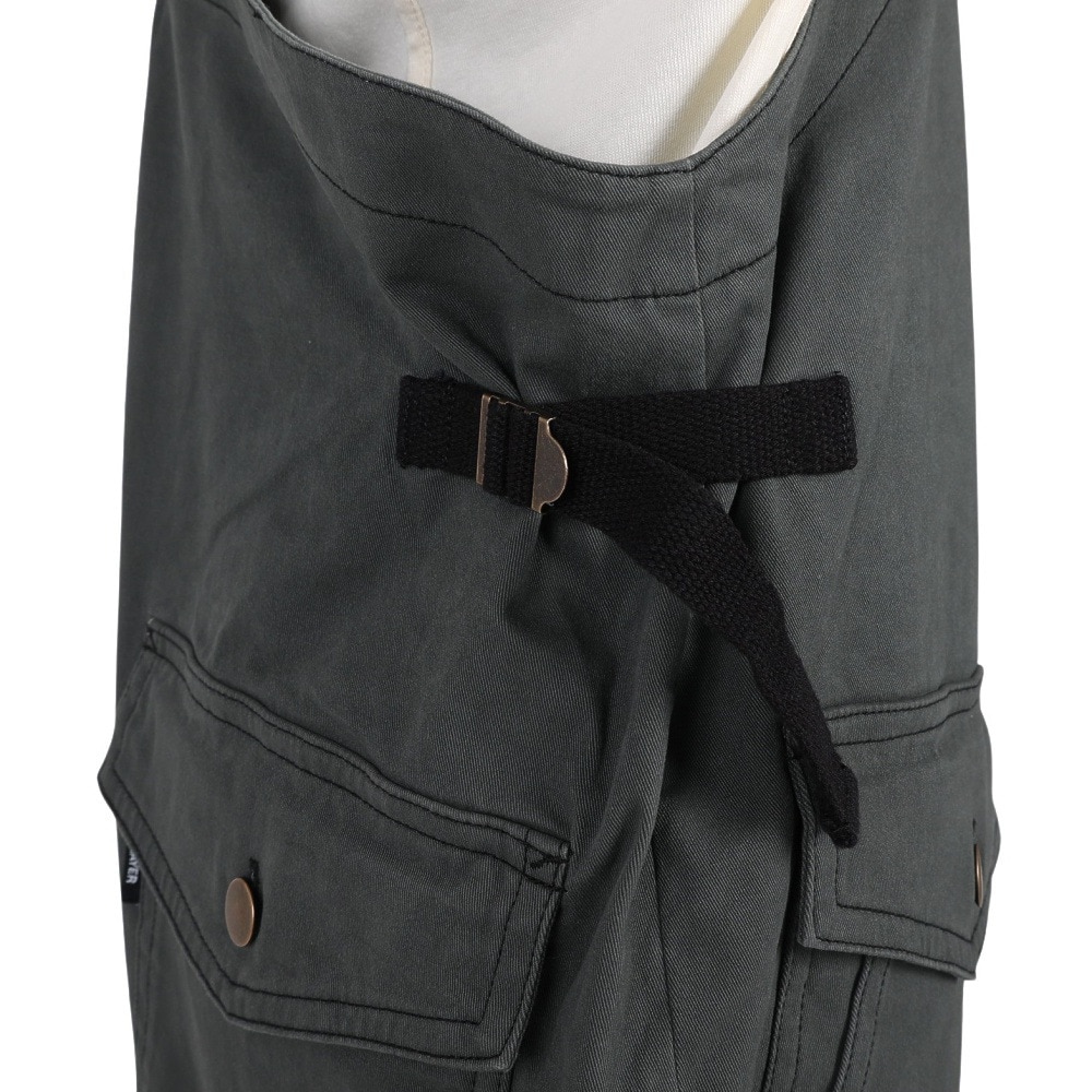 クリフメイヤー（KRIFF MAYER）（レディース）パンツ デッキオーバーオール 2245117-17:CHARCOAL チャコールグレー