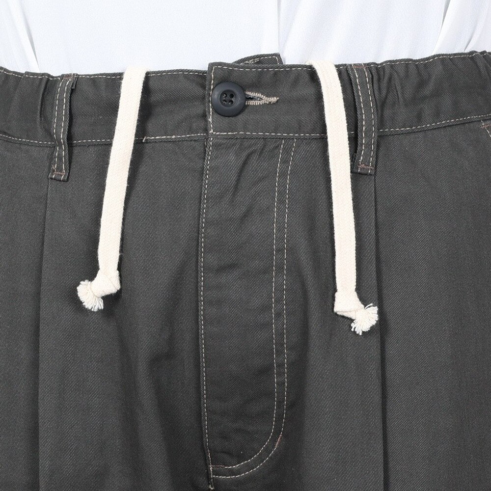 クリフメイヤー（KRIFF MAYER）（レディース）タックバルーンパンツ 2334009L-17:CHARCOAL