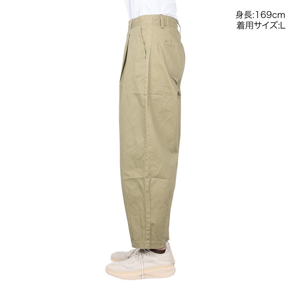 クリフメイヤー（KRIFF MAYER）（レディース）タックバルーンパンツ 2334009L-21:S/BEIGE