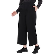 (レディース)冷感ロハテコフレアパンツ 2347838L-19:BLACK